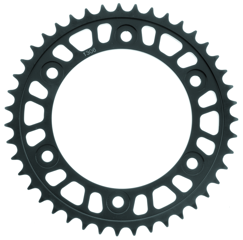 BikeMaster Honda Rear Steel Sprocket 530 43T - Black 965389 965389 Photo - Primary