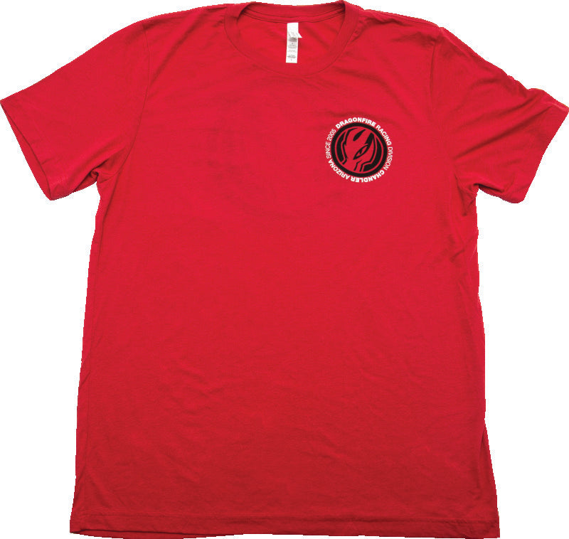 DragonFire Racing Dfr Logo Tee Blue/Red 3Xl 523110 523110 Photo - Primary