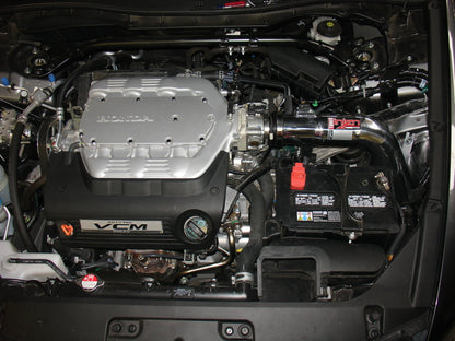 Injen Polished Cold Air Intake 08-12 Honda Accord Coupe 3.5L V6 SP1685P Photo - Mounted
