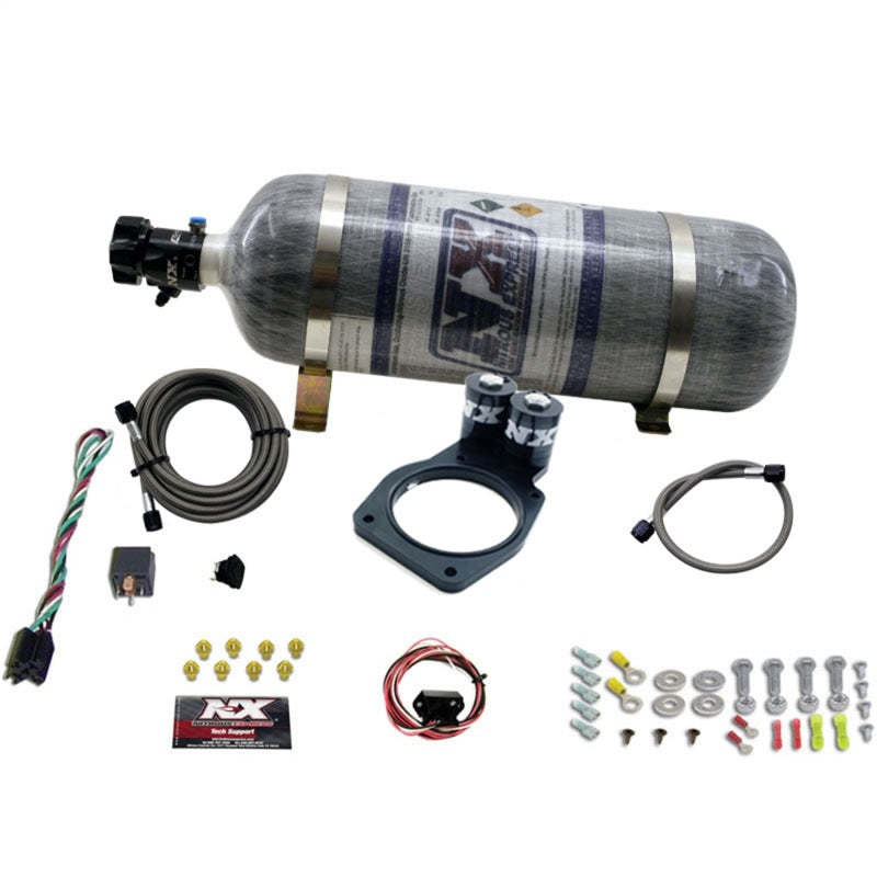 Nitrous Express 10-15 Chevrolet Camaro Nitrous Plate Kit (50-150HP) w/12lb Bottle 20931-12 20931-12 Photo - Primary