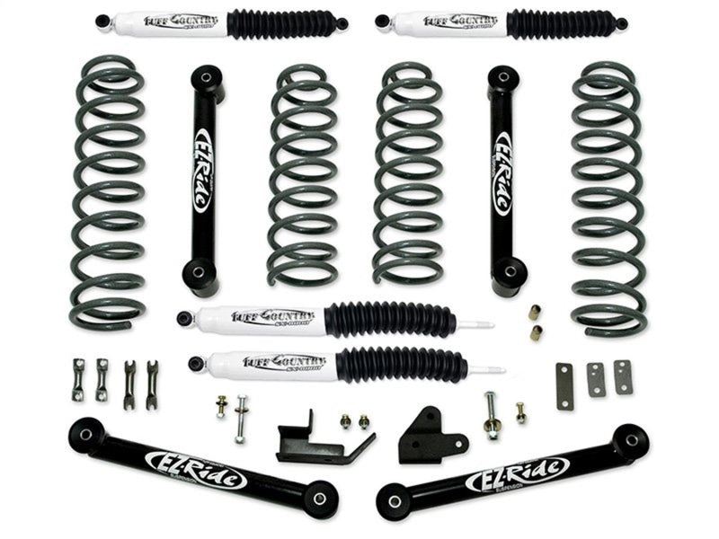 Tuff Country 92-98 Jeep Grand Cherokee 3.5in Lift Kit EZ-Ride (SX8000 Shocks) 43900KN