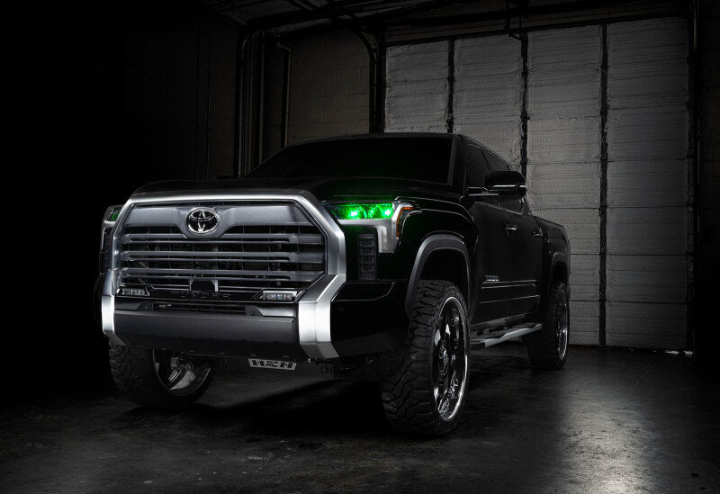 ORACLE Lighting Oracle 2022+ Toyota Tundra ColorSHIFT RGB Demon Eye Headlight Upgrade Kit 1474-334 1474-334 Photo - lifestyle view