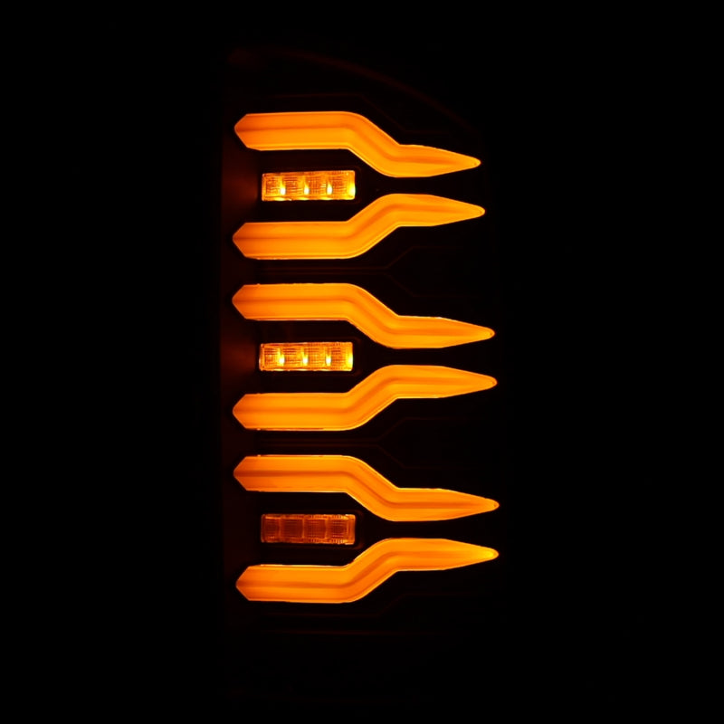 AlphaRex 07-08 Dodge Ram 1500/07-09 Dodge Ram 2500+3500 Luxx-Series LED Tail Lights (Pair) Black 641040 641040 User 6