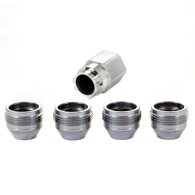 McGard Wheel Lock Nut Set - 4pk. (Under Hub Cap / Cone Seat) M14X1.5 / 22mm Hex / .893in. Length 24019 24019 Photo - Primary