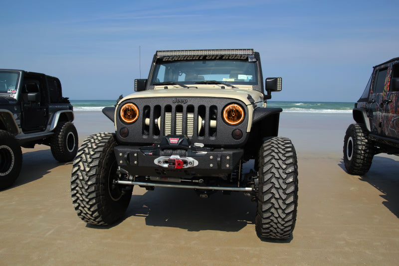 ORACLE Lighting Oracle 07-16 Jeep Wrangler JK SMD HL - ColorSHIFT w/ BC1 Controller 7079-335 7079-335 Photo - lifestyle view