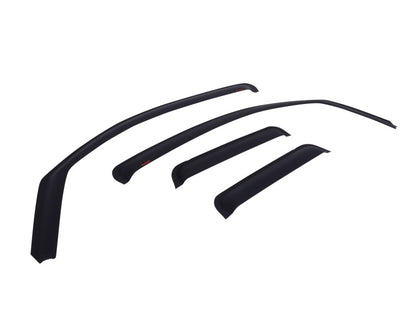 EGR 09-12 Dodge Ram F/S Pickup Quad Cab In-Channel Window Visors - Set of 4 - Matte (572655) 572655 572655 Photo - Primary