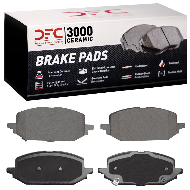 DFC DFC 3000 Ceramic Brake Pads Brakes, Rotors & Pads Brake Pads - OE main image