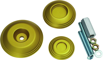 Kuryakyn Lodstr Rear Axl Sldrs-Bmw-Gold 3802 3802 Photo - Primary