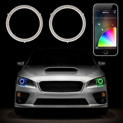 XKGLOW XK Glow 2x110mm - RGB Switchback Halo Million Color XKCHROME Smartphone App Controlled Kit XK042008-110 XK042008-110 User 1