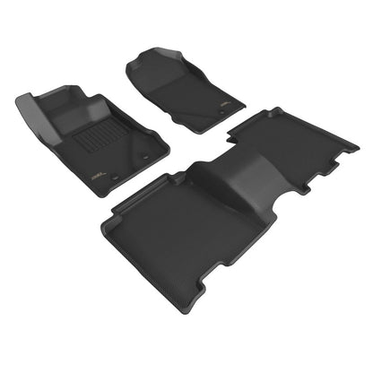 3D MAXpider 21-  Ford Bronco Kagu Rear Floorliners Black L1FR14901509 L1FR14901509 Photo - Primary