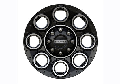 Ford Racing 23-24 Super Duty 20x8in Wheel Kit - Black w/Machined Face M-1007K-S2008GBM2 M-1007K-S2008GBM2 Photo - Primary