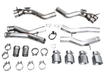 AWE Tuning 23-24 BMW G87 M2 Track Edition Exhaust - Chrome Silver Tips 3020-42487 3020-42487 Photo - out of package