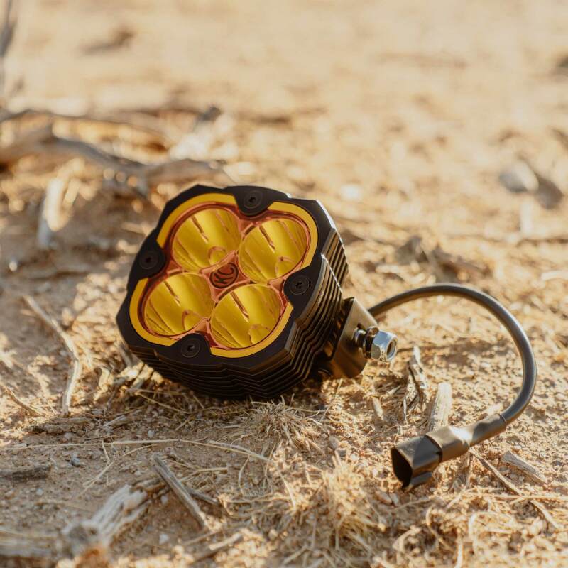 KC HiLiTES FLEX ERA 4 Performance Yellow Spot Beam Lens 4269 4269 Photo - lifestyle view