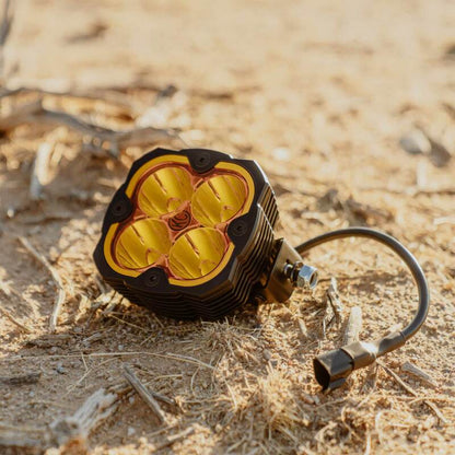 KC HiLiTES FLEX ERA 4 Performance Yellow Spot Beam Lens 4269 4269 Photo - lifestyle view