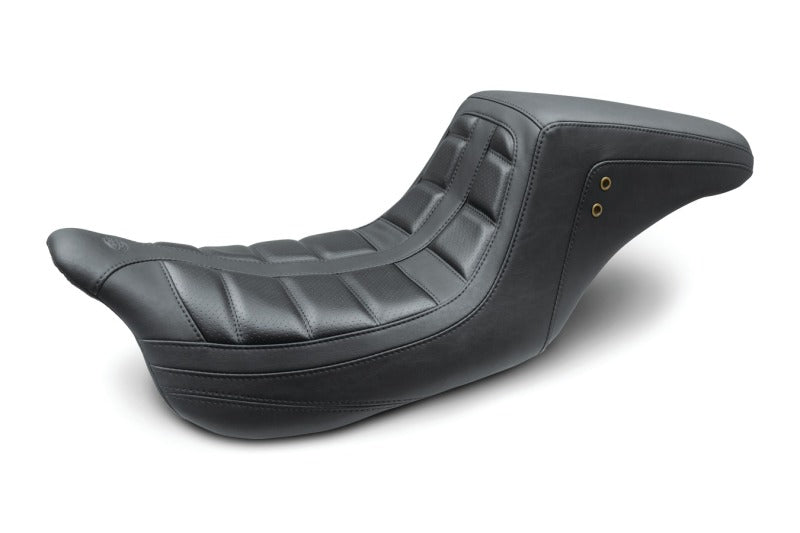 Mustang Motorcycle Mustang 08-21 Harley Electra Glide,Rd Glide,Rd King, Str Glide Squareback 1PC Seat - Black 75239 75239 Photo - Primary