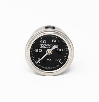 Torque Solution Fuel Pressure Gauge: 100 PSI 1/8 NPT TS-FPG-100 TS-FPG-100 User 1