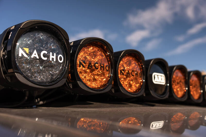 ARB 16-23 Toyota Tacoma BASE Rack NACHO Quatro Light Adaptor Kit 1780860 1780860 Photo - Mounted