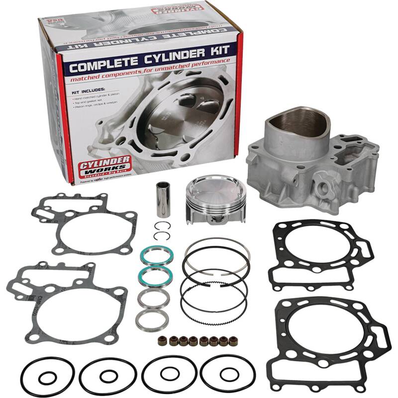 Cylinder Works 12-13 Kawasaki KRT 750 Teryx 4 4x4 750cc STD Bore High Comp Cylinder Kit 11.5:1 Comp CW30013K03HC CW30013K03HC Photo - Primary
