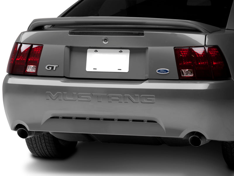 Raxiom 99-04 Ford Mustang Excluding 99-01 Cobra Tail Lights- Black Housing (Smoked Lens) 49080 49080 Photo - Close Up