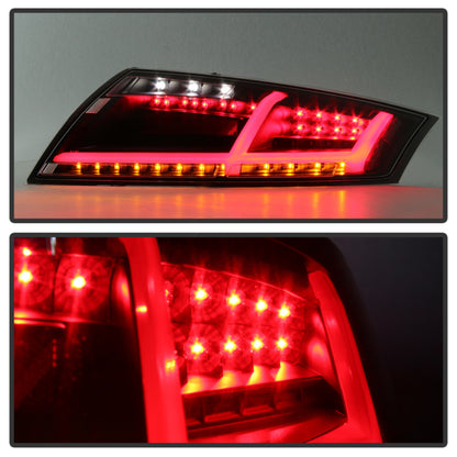 Spyder Audi TT 07-12 LED Tail Lights Black ALT-YD-ATT07-LED-BK 5081674 5081674 User 1