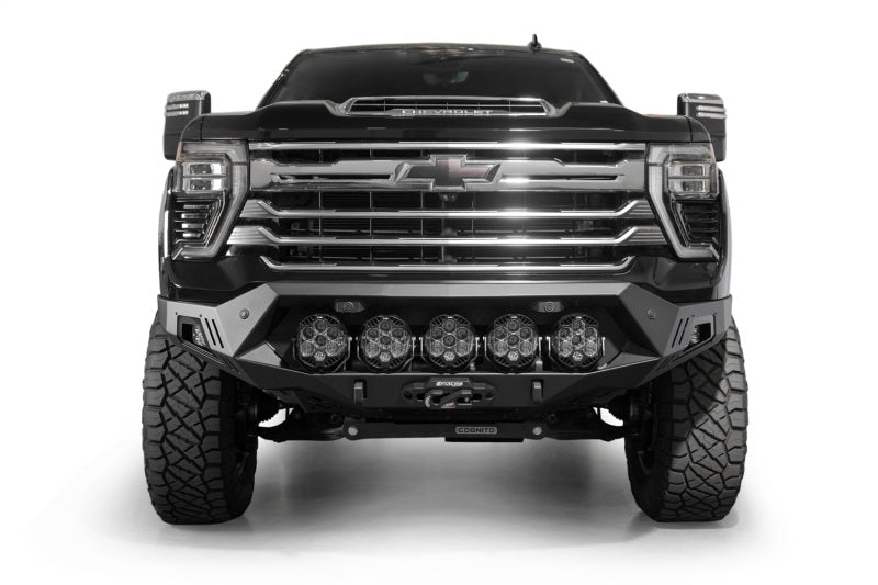 Addictive Desert Designs 2024+ Chevy Silverado 2500/3500 Bomber HD Front Bumper F820043500103 F820043500103 Photo - Mounted