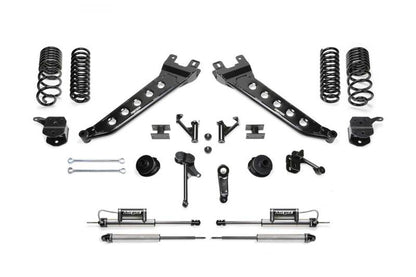 Fabtech 7" Radius Arm System w/Coil Spring & Front  Dirt Logic 2.25 Resi Shock K3156DL Photo - Primary
