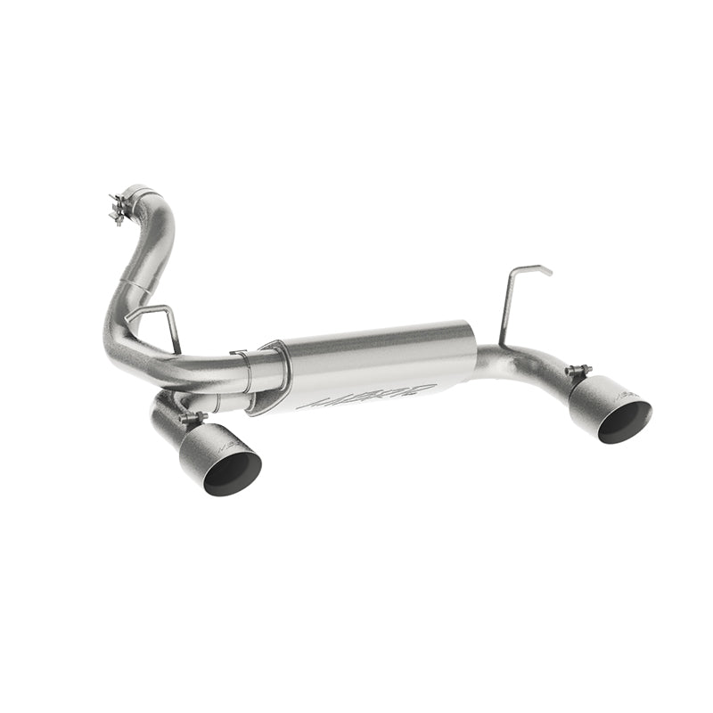 MBRP 2018+ Jeep Wrangler (JL) 3.6L V6 Dual Rear Exit Axle Back AL Exhaust System S5529AL S5529AL Photo - Primary