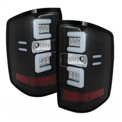 Spyder Chevy 1500 14-16 Light Bar LED Tail Lights Blk ALT-YD-CS14-LBLED-BK 5079985 5079985 Photo - Primary