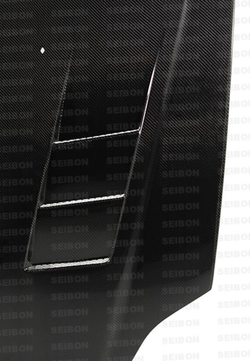 Seibon 99-00 Honda Civic (EM1/EJ6/7/8/EK9) TS-Style Carbon Fiber Hood HD9900HDCV-TS HD9900HDCV-TS Photo - Primary