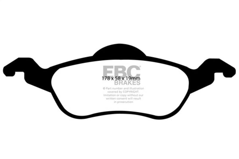EBC Disc Brake Pad Set DP31185C Photo - Primary