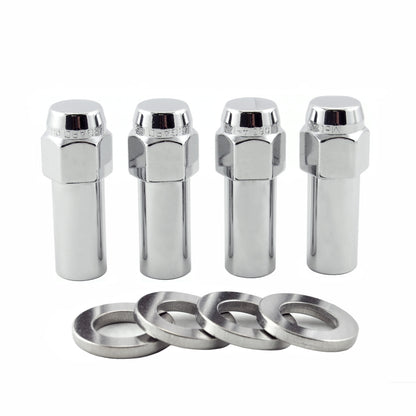 McGard Hex Lug Nut (X-Long Shank - 1.365in.) 7/16-20 / 13/16 Hex / 2.27in. Length (4-Pack) - Chrome 63015 63015 Photo - Primary