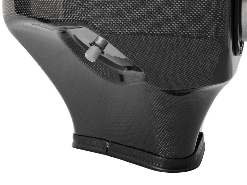 aFe Momentum GT Black Series Carbon Fiber Cold Air Intake System Dodge 52-72205-CF Photo - Unmounted