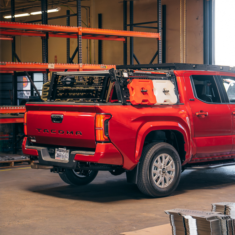 Cali Raised LED Cali Raised Overland Bed Rack For 2024+ Toyota Tacoma - Short Bed Tall Height Rack CR4055 CR4055 Photo - Primary