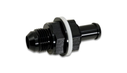 Vibrant Bulkhead Fuel Cell Adapter -8AN Male Flare x 1/2in Barb 16908 16908 Photo - Primary