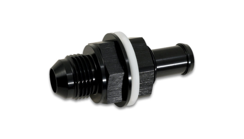 Vibrant Bulkhead Fuel Cell Adapter -6AN Male Flare x 3/8in Barb 16906 16906 Photo - Primary