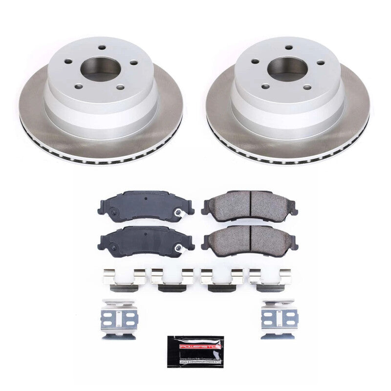 PowerStop Power Stop 97-01 Oldsmobile Bravada Rear Semi-Coated Rotor Kit SC2003 SC2003 Photo - Primary