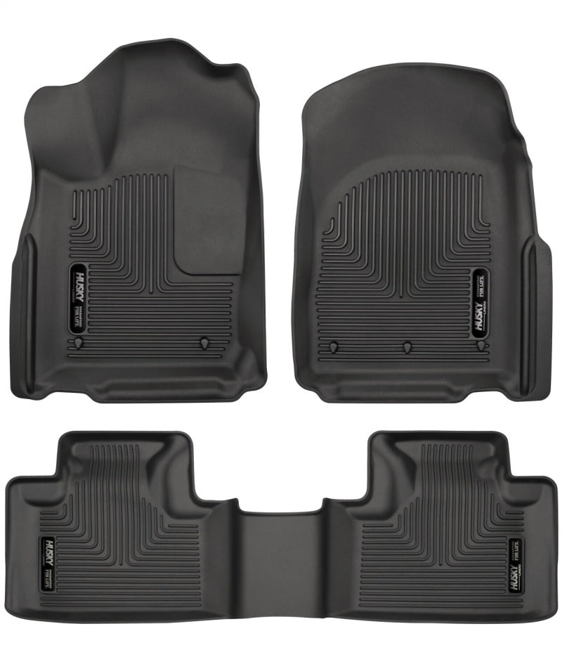 Husky Liners 16 Dodge Durango/Jeep Grand Cherokee Weatherbeater Black Front & 2nd 99151 Photo - Primary
