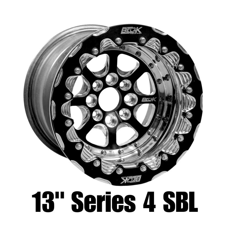 Belak Wheels Belak 13x10 / 5in BS / 4x100 BP / High Pad / Series 4 Wheel - Non-Beadlock 13104100S45BS-NBL 13104100S45BS-NBL Photo - Primary