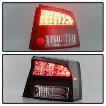 Spyder Dodge Charger 06-08 LED Tail Lights Black ALT-YD-DCH05-LED-BK 5002273 5002273 Photo - Unmounted