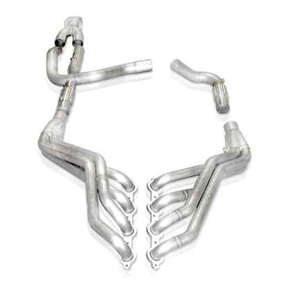 Stainless Works 2007-14 Chevy Tahoe and Yukon LT 1-3/4in Primaries 2-1/2in Y-Pipe High-Flow Cats CTTHCATY CTTHCATY Photo - Primary