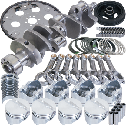 Eagle Chevrolet 350 Balanced 1Pc Rear Seal Rotating Assembly Kit .030 Bore Dome 168 Tooth Flex Plate B13005L03068 B13005L03068 Photo - Primary