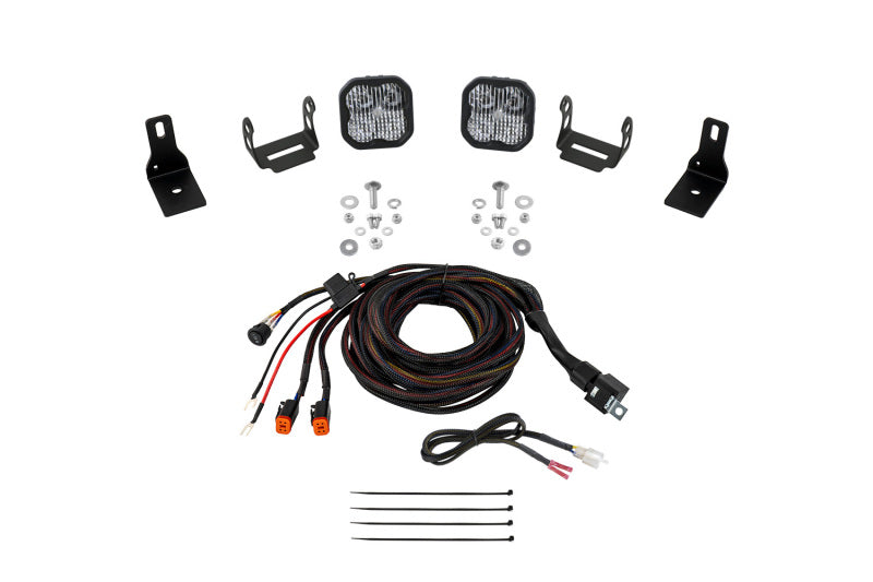 Diode Dynamics 2022+ Ford Maverick SS3 Sport Stage Series Ditch Light Kit White Combo DD7762 DD7762 Photo - Primary