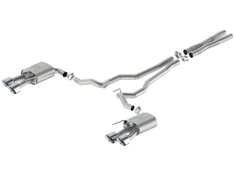 Ford Racing 2024 Mustang 5.0L Sport Cat-Back Exhaust W/Valance - Chrome Tips M-5200-M5SCVA M-5200-M5SCVA Photo - Primary