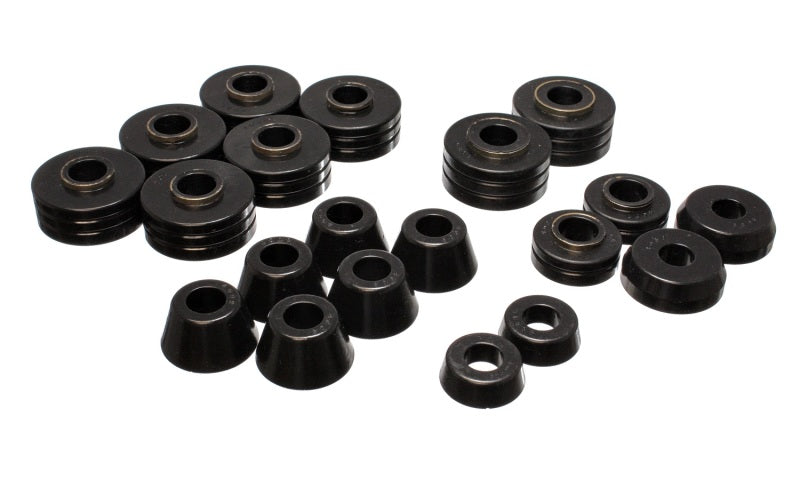 Energy Suspension Body Mount Set Black Ford Bronco All 1978-1979 4.4102G Photo - Primary