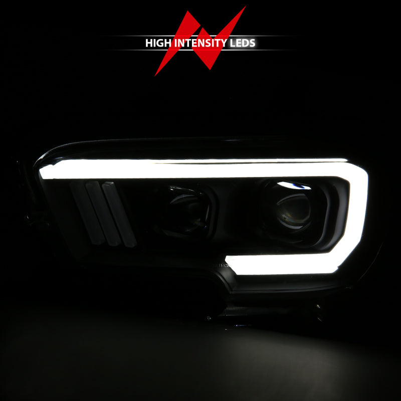 Anzo Toyota Tacoma '16-18 Projector Plank Style Switchback H.L Black Amber 111396 Photo - Unmounted