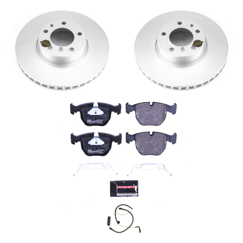 Power Stop 00-97 BMW 540i Front Euro-Stop Brake Kit ESK508 ESK508 Photo - Primary