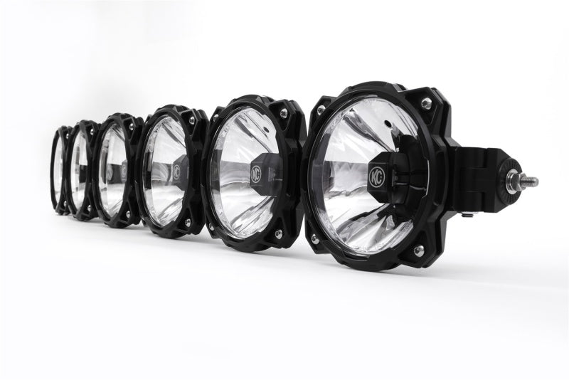 KC HiLiTES Yamaha YXZ1000R 39in. Pro6 Gravity LED 6-Light 120w Combo Beam Overhead Light Bar System 91310 91310 Photo - Unmounted