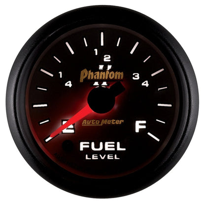 Autometer Gauge, Fuel Level, 2 1/16", 0-280 Programmable, Phantom II 7510 User 2
