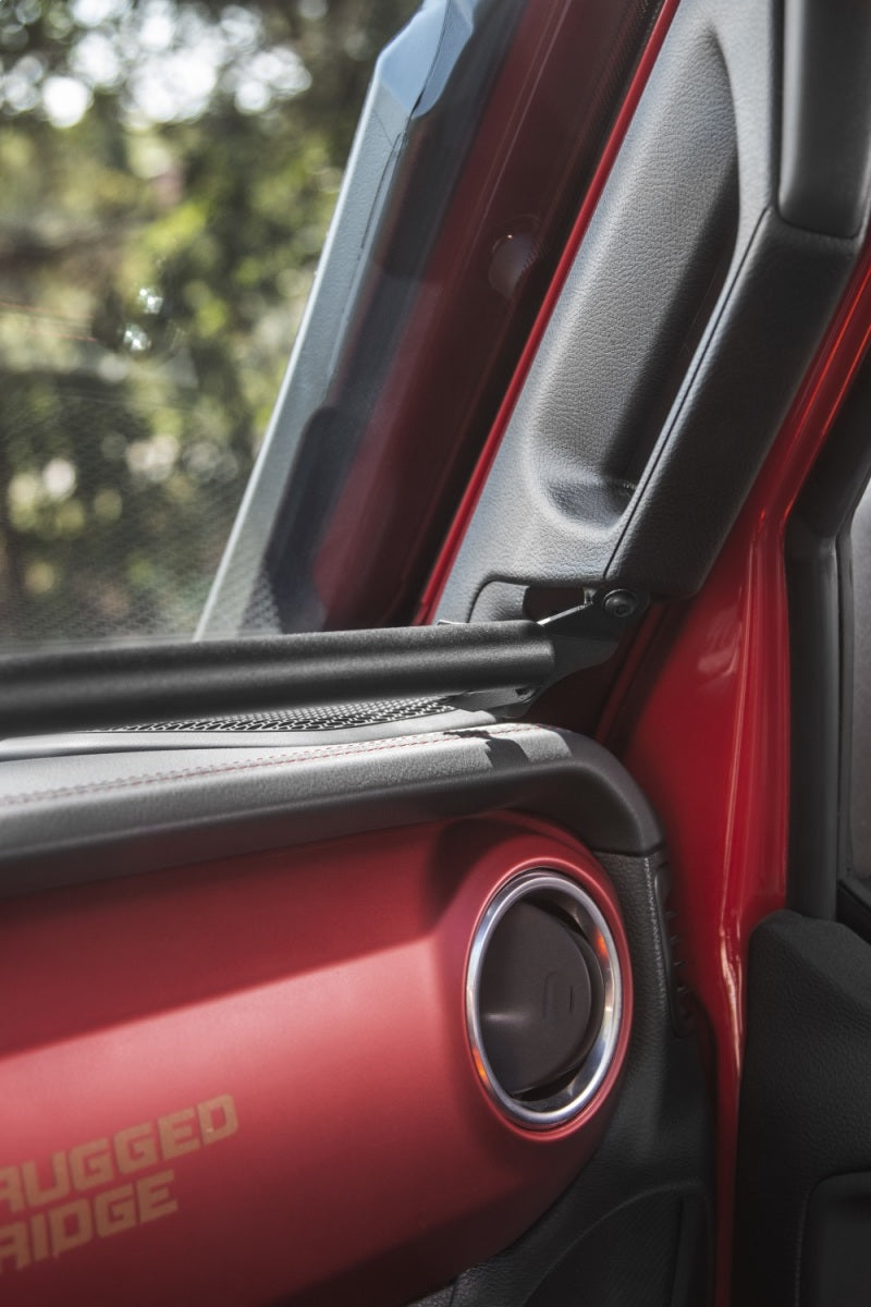 Rugged Ridge 18-21 Jeep Wrangler/Gladiator (JL/JT) Dash Bar - Black 13551.36 13551.36 Photo - Mounted