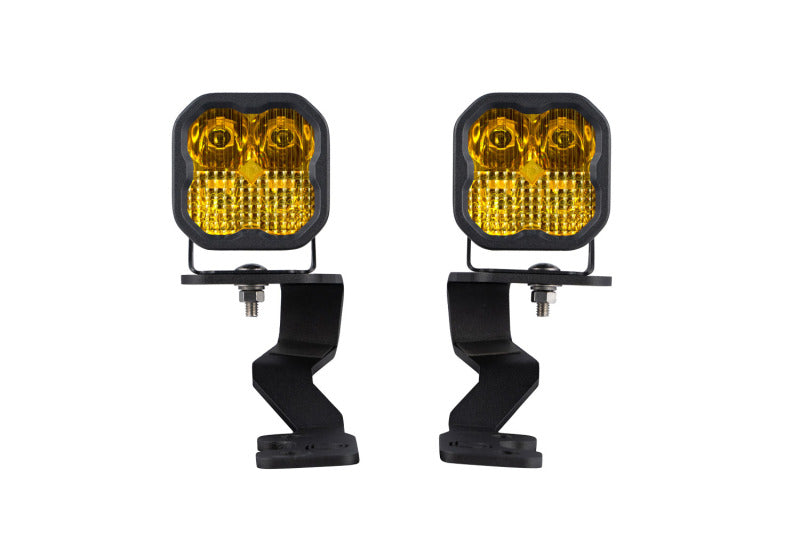 Diode Dynamics 2022 Toyota Tundra SS3 Pro Stage Series Ditch Light Kit - Yellow Combo DD7396 DD7396 Photo - Primary